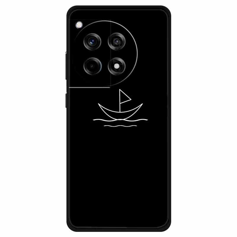 For OnePlus Ace 3 5G / 12R 5G Shockproof Case Linear Pattern Printing TPU Phone Cover For OnePlus Ace 3 5G / 12R 5G Shockproof Case Linear Pattern Printing TPU Phone Cover